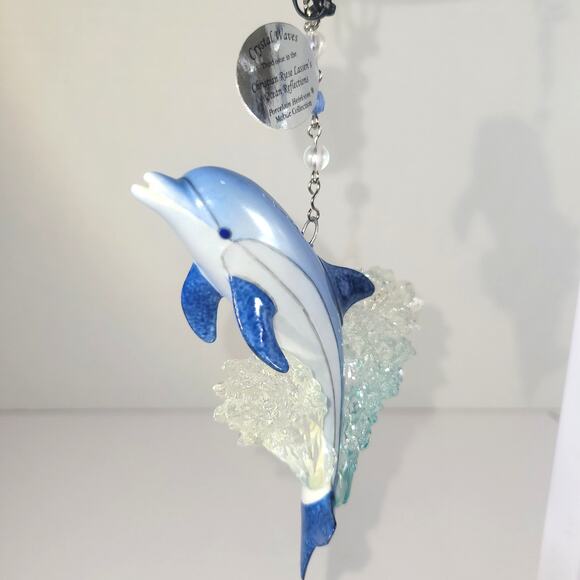 5 Christian Riese Lassen Jeweled Dolphin Ornaments Ocean Reflections 2 & 3 Issue - Picture 14 of 16